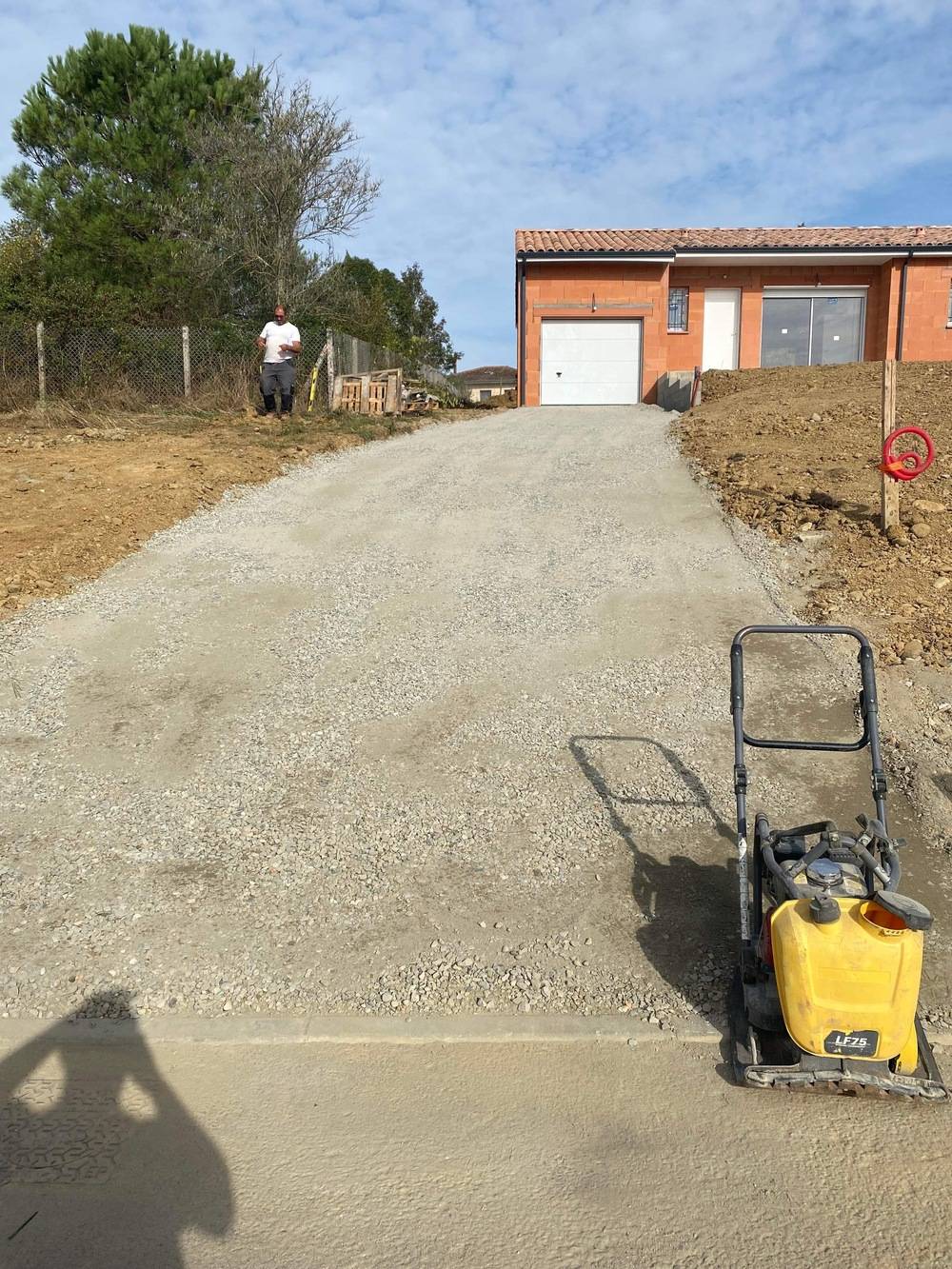 Chantier à Sainte-Foy-de-Peyrolières