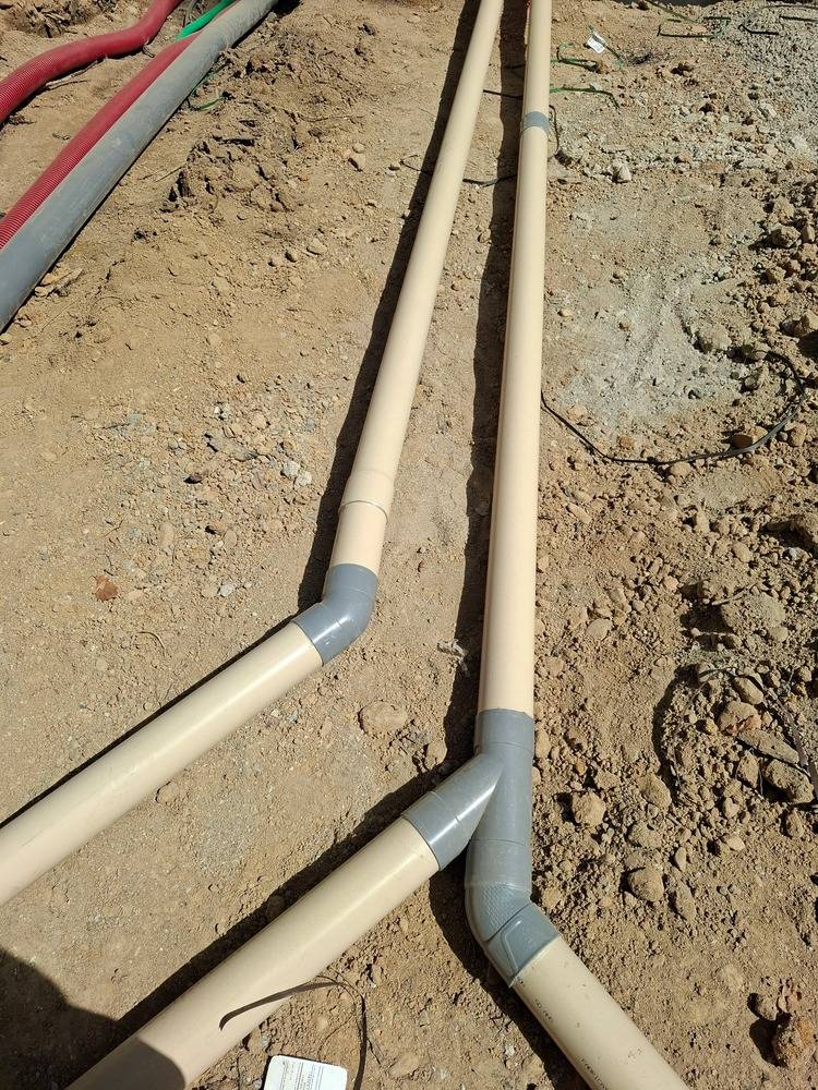 Mise en place de tubes PVC - Buzet sur Tarn